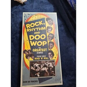Rock Rhythm and Doo Wop The Greatest Songs Early Rock N Roll 4 CD Box Set Rhino